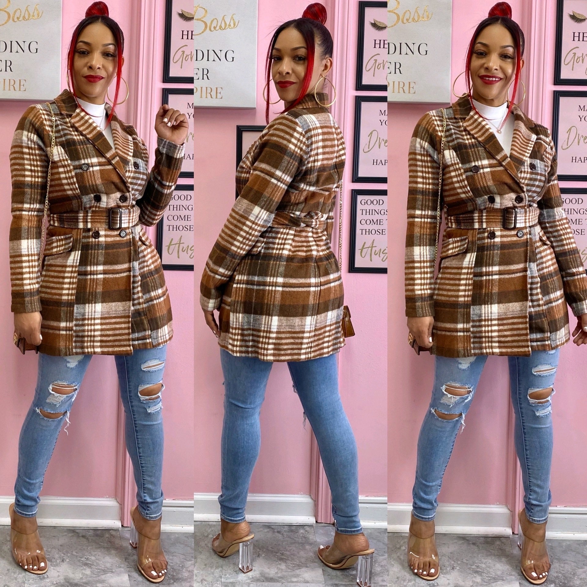 AUTUMN HOURS COAT (BROWN)