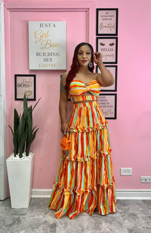 SUNSET SKIRT SET