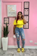 DAYTIME BODYSUIT (YELLOW)