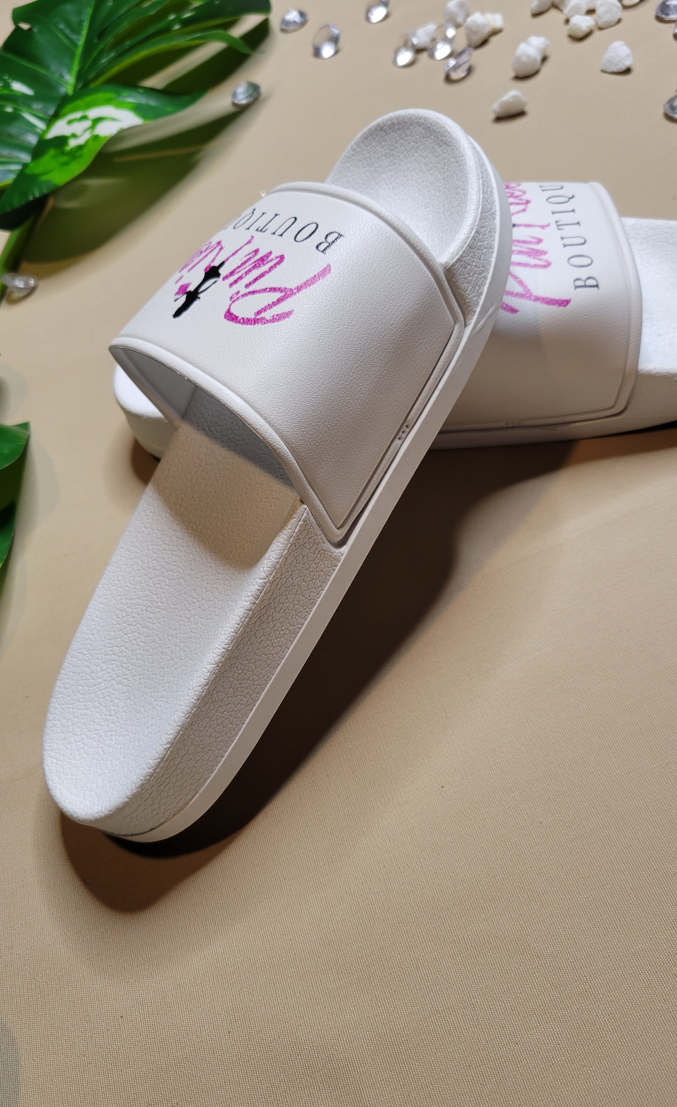 PINKIEE B. SANDALS (WHITE)