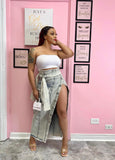 FASHION ICON SKIRT DENIM