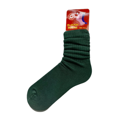 SLOUCH SOCK (FOREST GREEN)