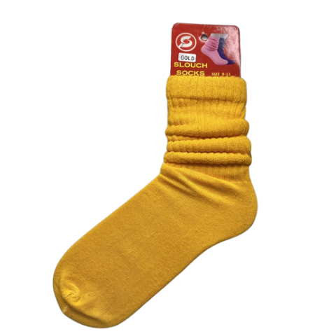 SLOUCH SOCK (GOLD)