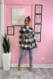 AUTUMN HOURS COAT ( NAVY)